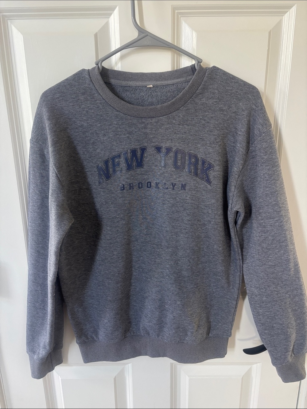 New York Brooklyn Crewneck Sweatshirt - Gray